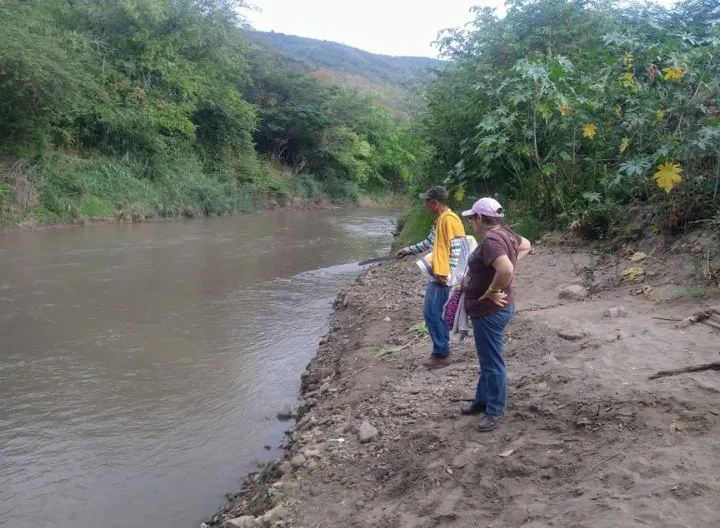 Trabajo de campo del proyecto de gobernanza del agua. 