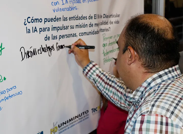 Colaboradores de El Minuto de Dios - I Jornada de IA