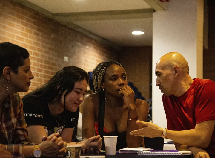 Padres durante el Encuentro de Familia marzo 2025