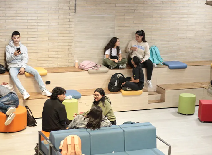 Zonas de descanso y coworking 