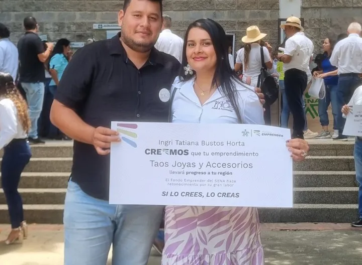 Ingri Tatiana Bustos Horta, egresada UNIMINUTO, ganadora de Capital Semilla de Fondo Emprender3