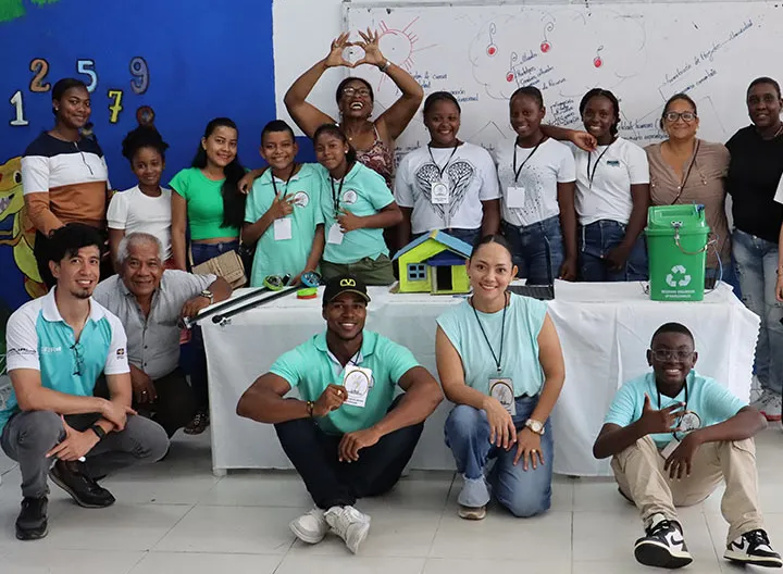 niñas y niños participantes del diplomado