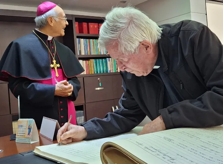 Firma de la alianza entre UNIMINUTO y la Diócesis de Chiquinquirá