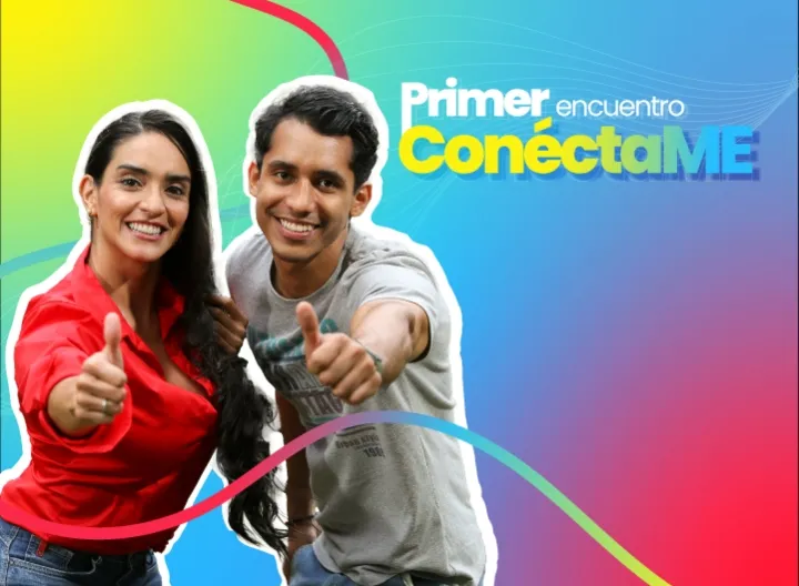 hombre y mujer haciendo gesto de aprobación