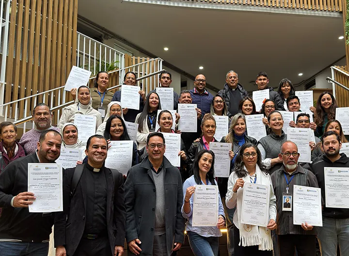 Foto de participantes certificados en el diplomado