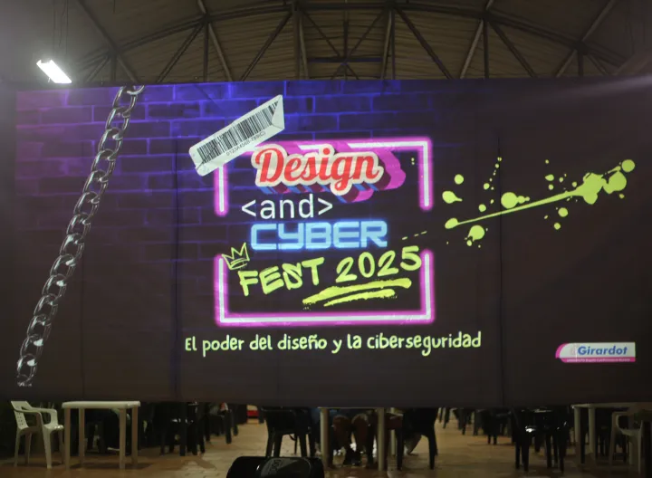 Cartel entrada al Design and Cyber Fest 2025