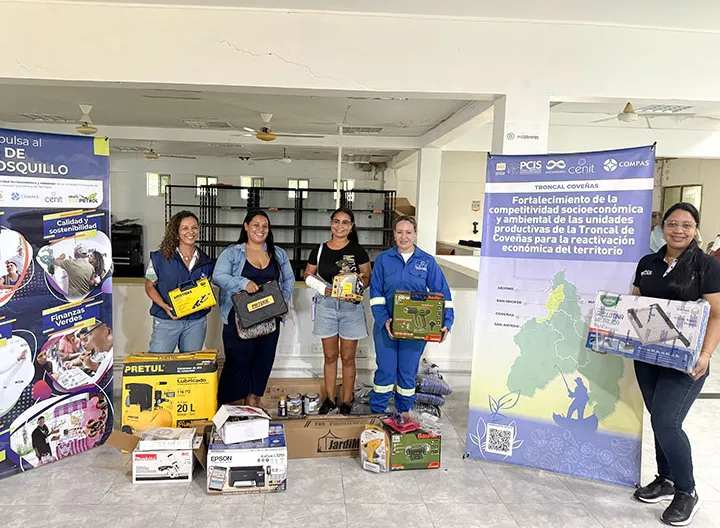 Entrega de capital semilla en el Golfo de Morrosquillo