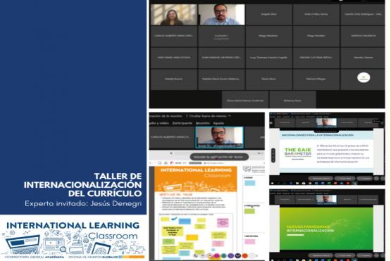 Taller Internacionalización del currículo - INTERNATIONAL LEARNING CLASSROOM