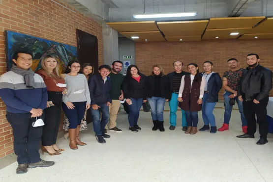 miembros de la facultad de Ciencias Empresariales fueron partícipes de este espacio de reflexión creando escenarios de fraternidad y encuentro