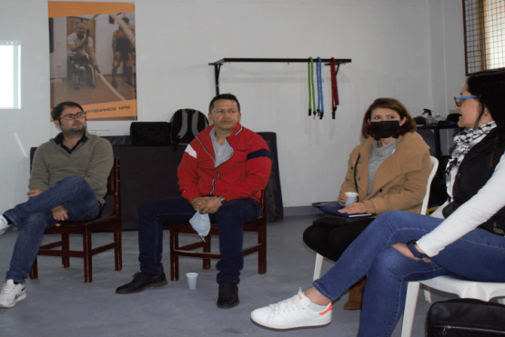 grupo de personas reunidos por el binestar de Pasto