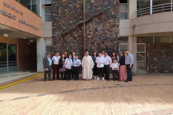 Pastoral acompaña la vida sacramental de las familias de nuestros colaboradores