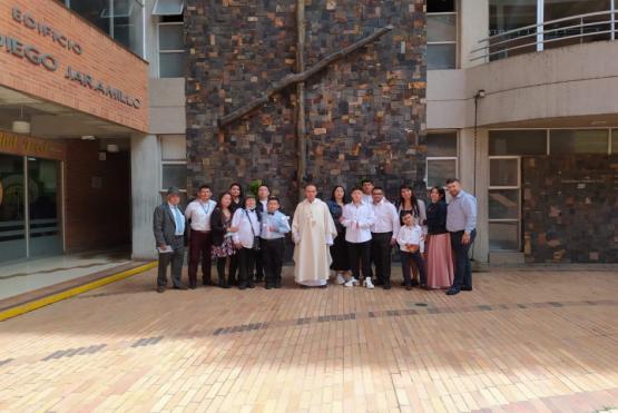 Pastoral acompaña la vida sacramental de las familias de nuestros colaboradores