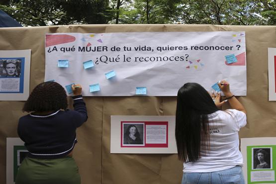 Diferentes expresiones conmemoraron El Día de la Mujer