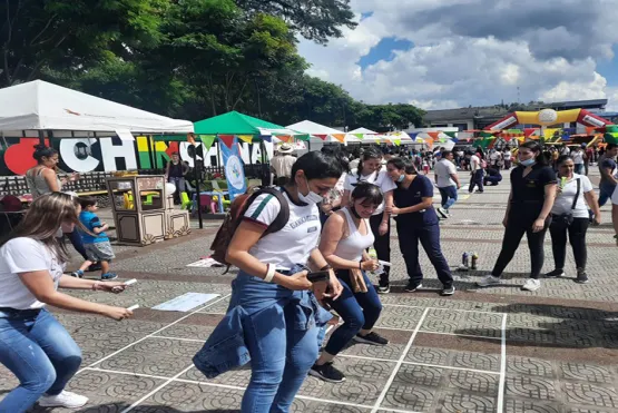 Celebración del niño en Chinchiná