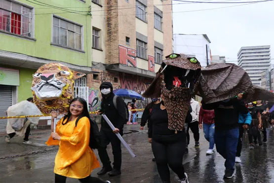 Niños en carnaval