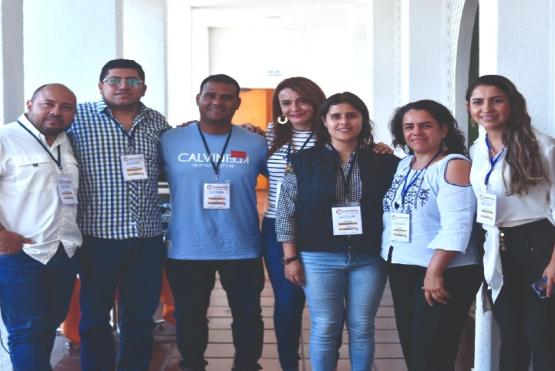 Representantes de las universidades que participaron en el encuentro AFACOM