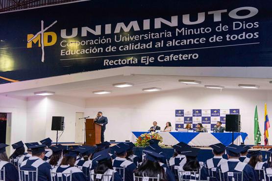 Ceremonia de graduación en UNIMINUTO Pereira